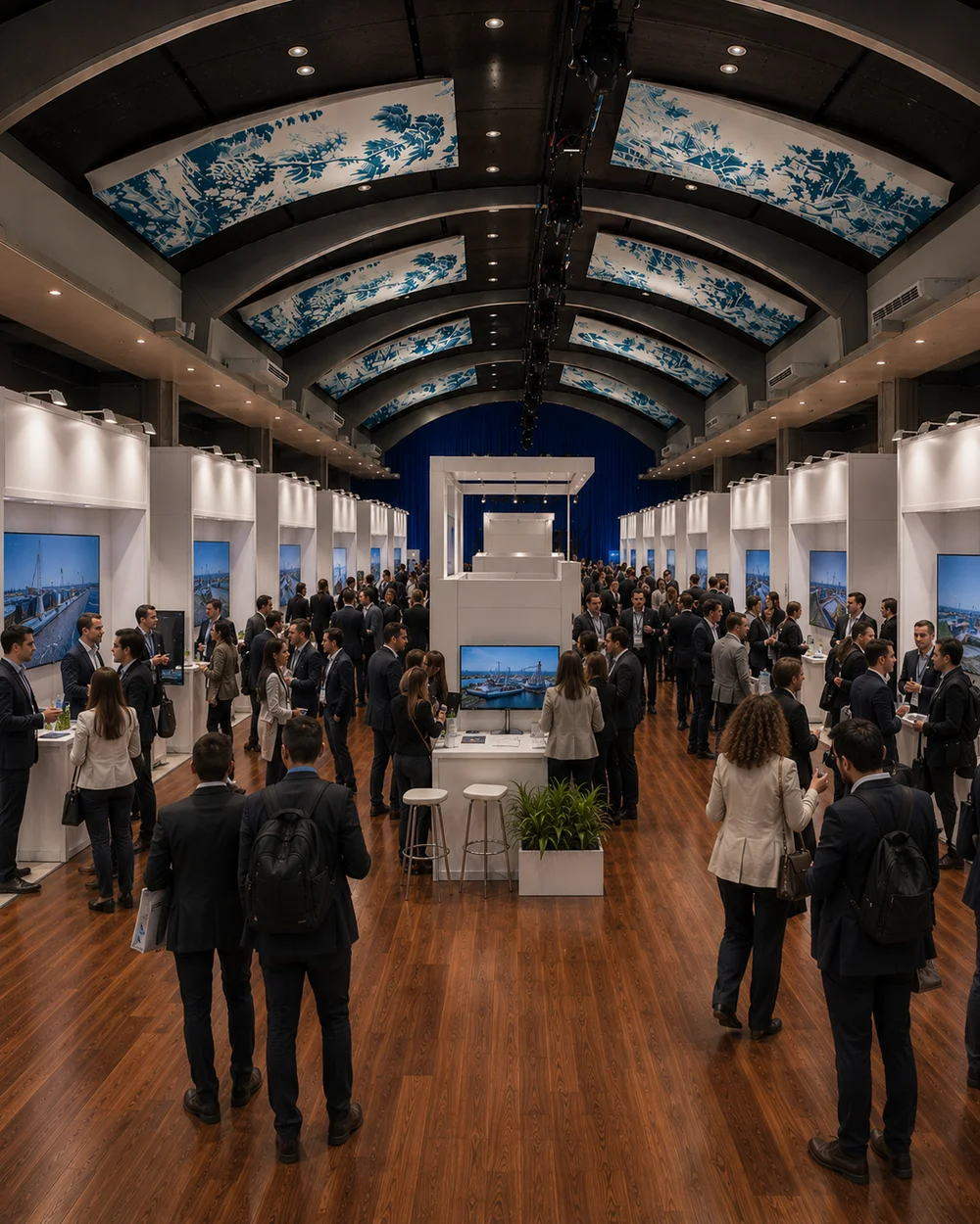 Salón Terrazas ambientado para un evento formal en planta alta